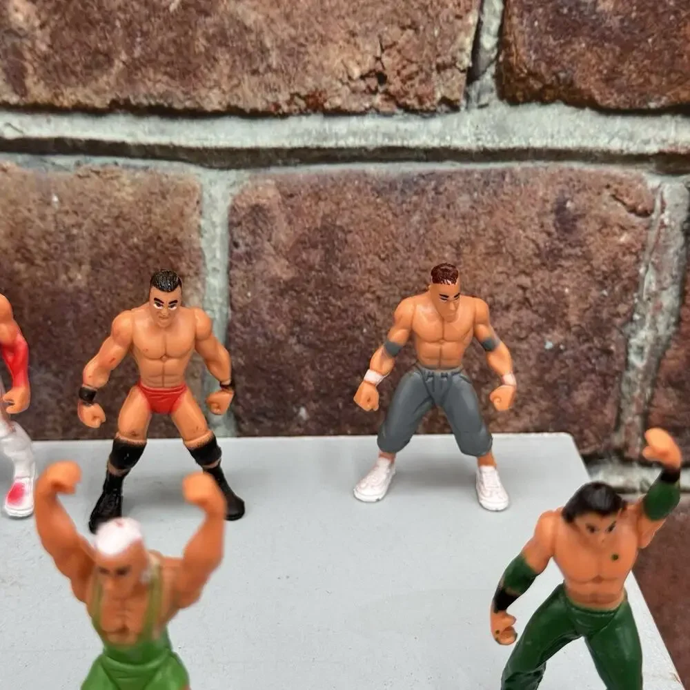 WWE‎ Micro Aggression Mini Figure Wrestlers Lot of 9 Jakks Pacific 2